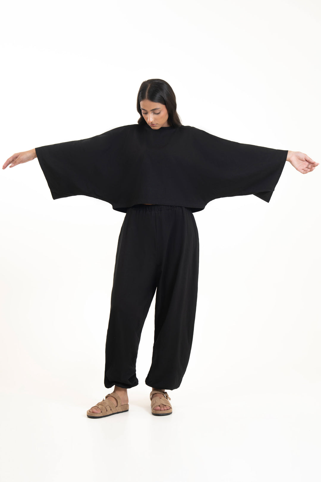 Cropped Kimono Top