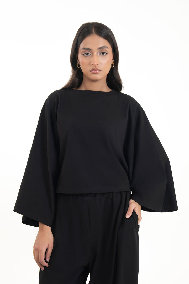 Cropped Kimono Top