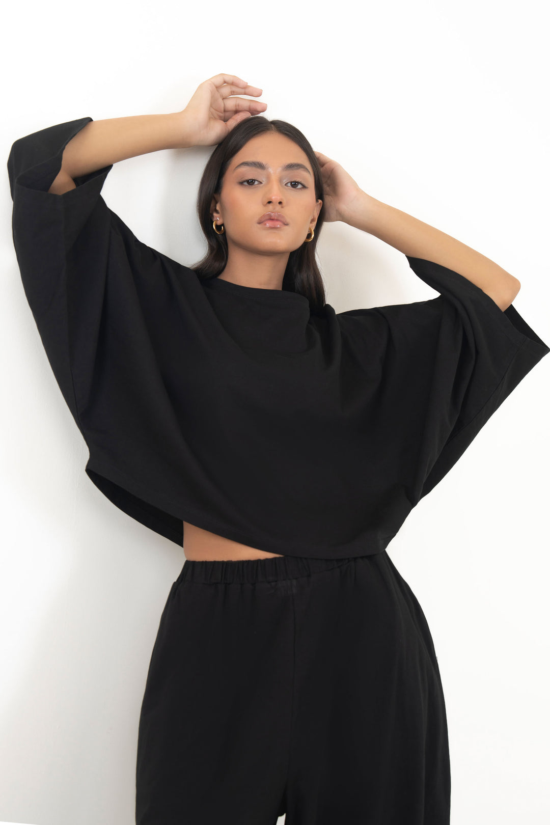 Cropped Kimono Top