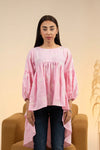 Embroidered Shirt Pink
