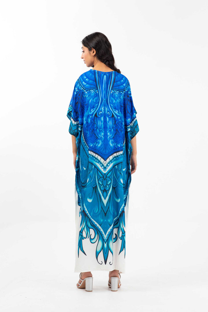 Long Kaftan Blue