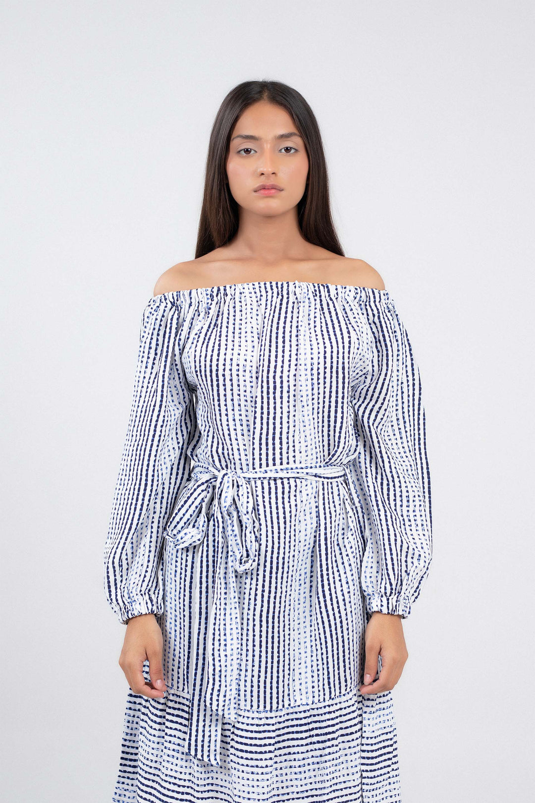 Printed Long Dress