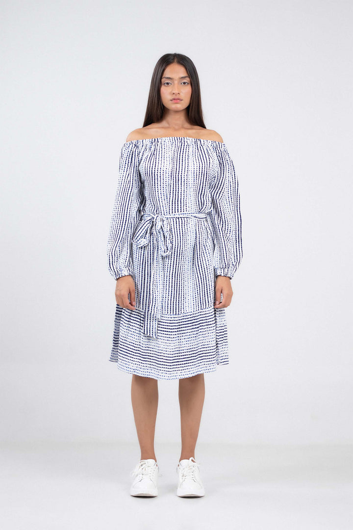 Printed Long Dress