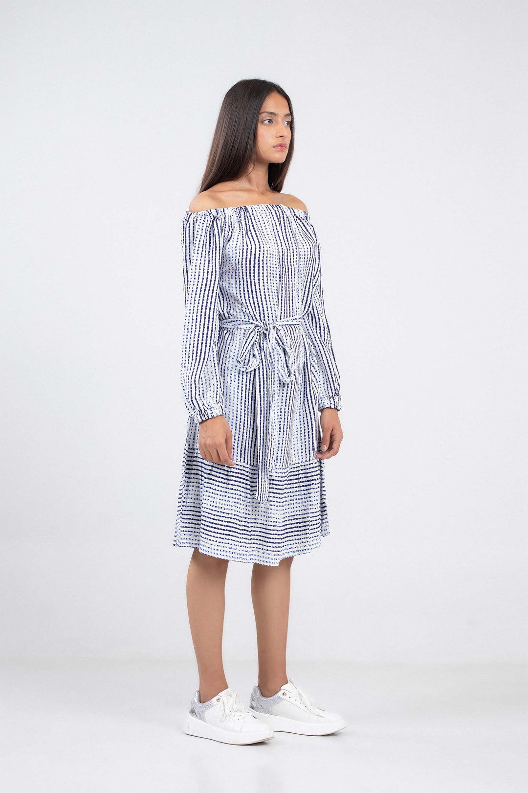 Printed Long Dress