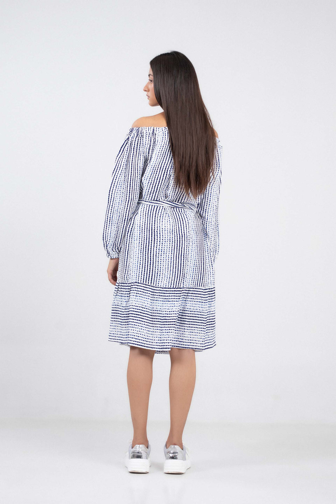 Printed Long Dress