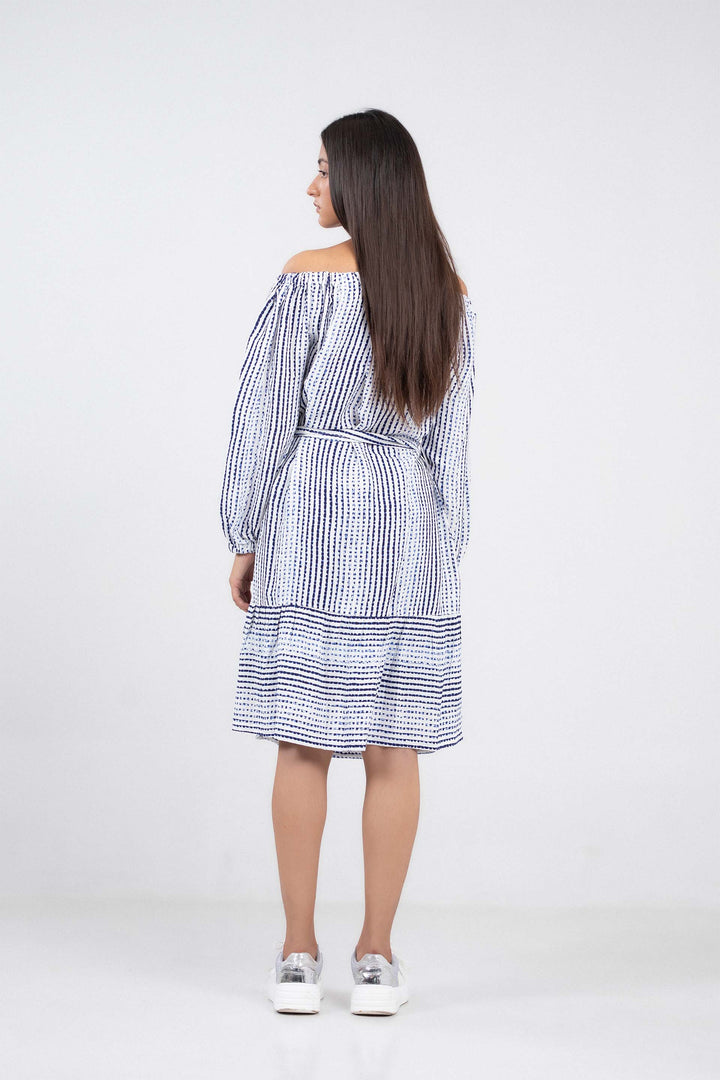 Printed Long Dress