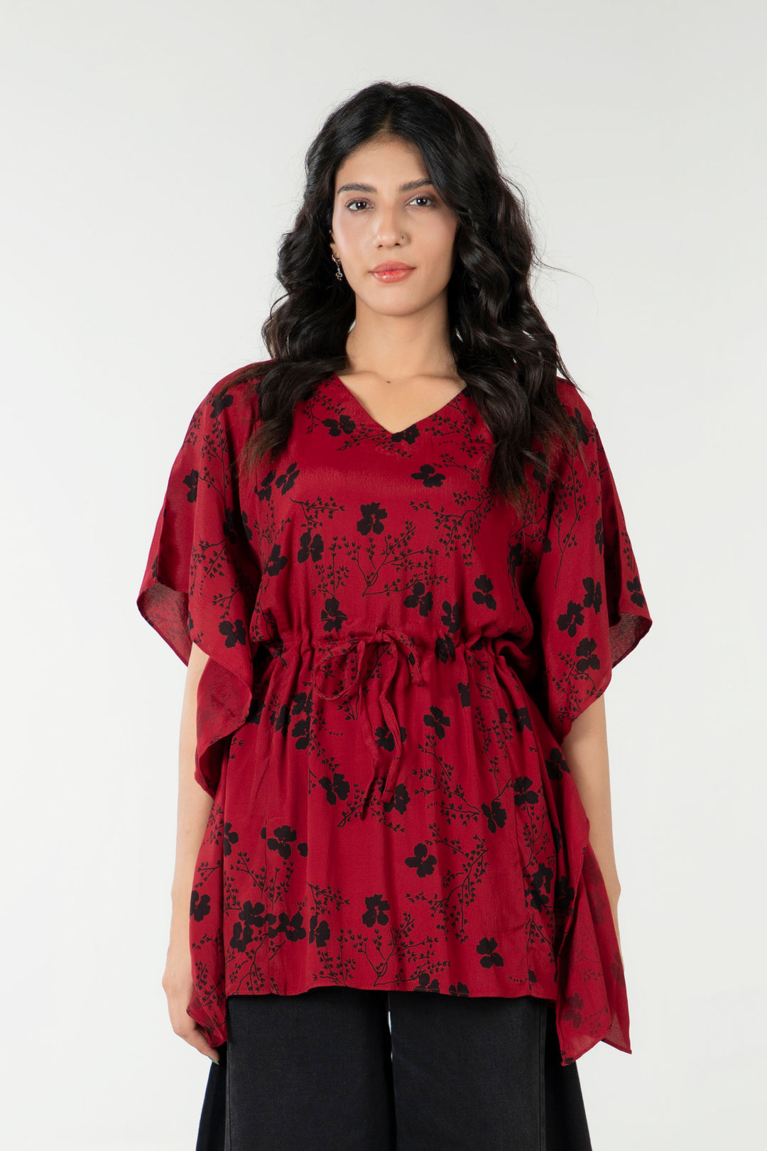Floral Kaftan Top