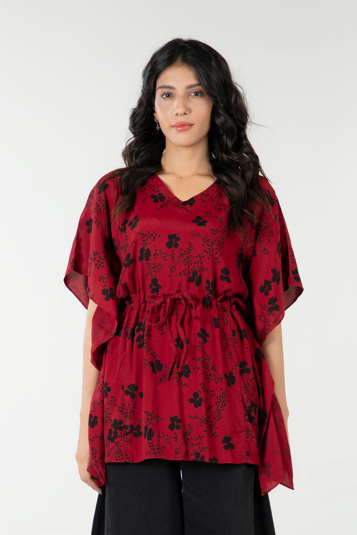 Floral Kaftan Top