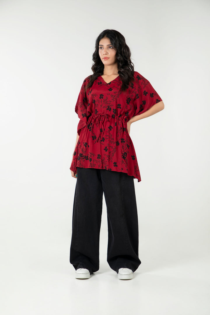 Floral Kaftan Top