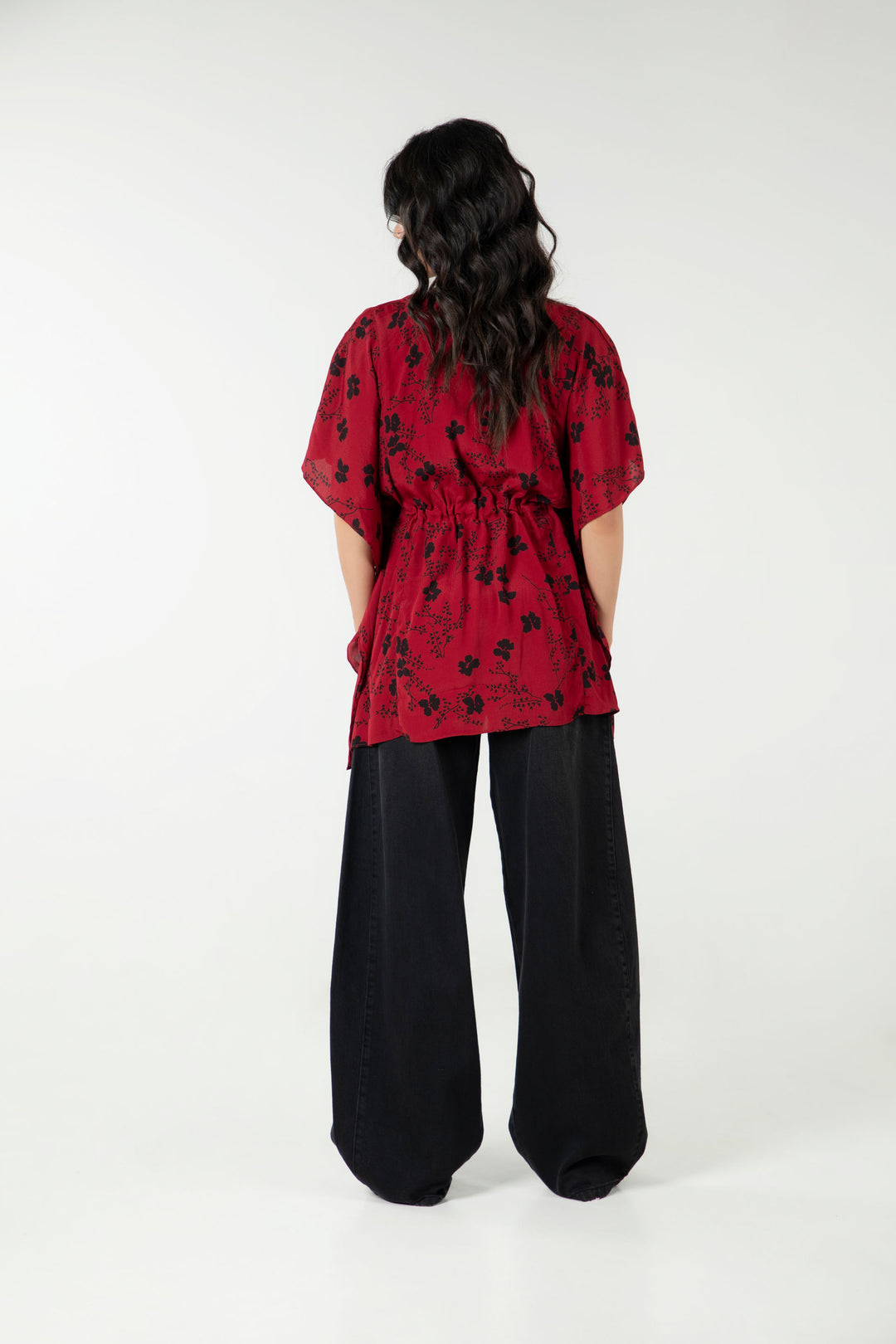 Floral Kaftan Top