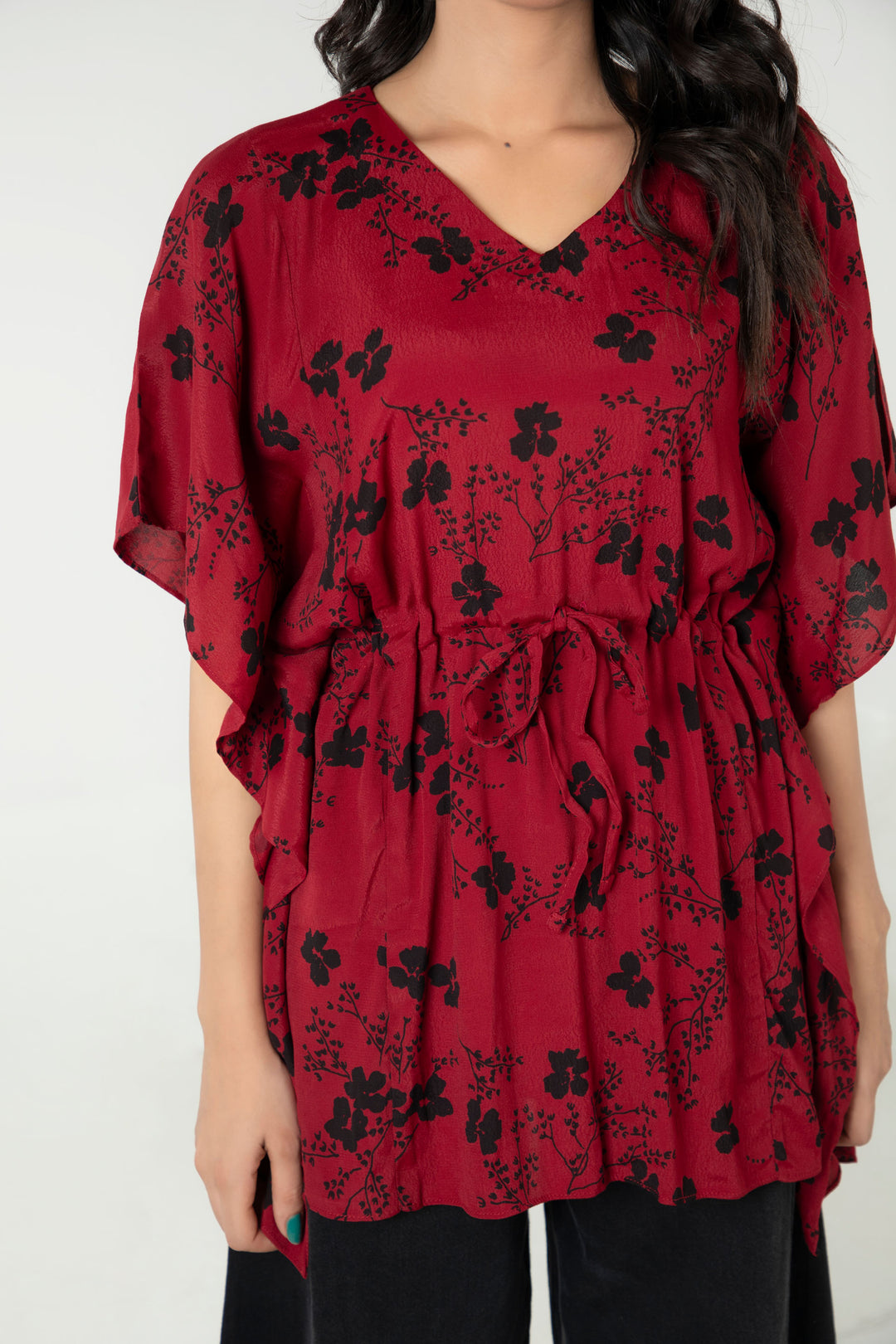 Floral Kaftan Top