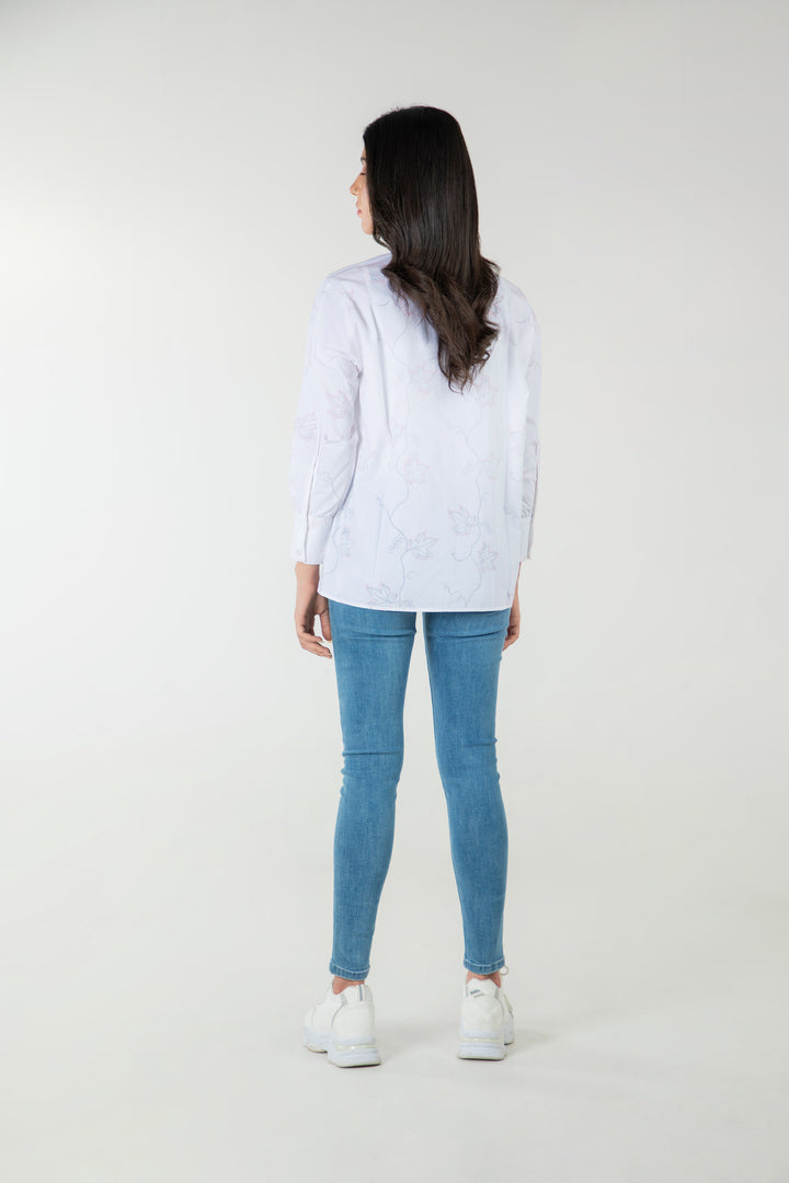Textured Button Down