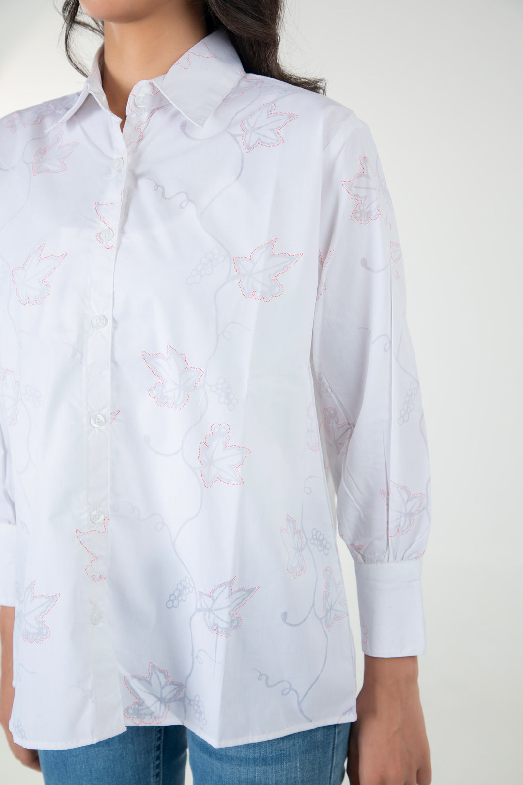 Textured Button Down