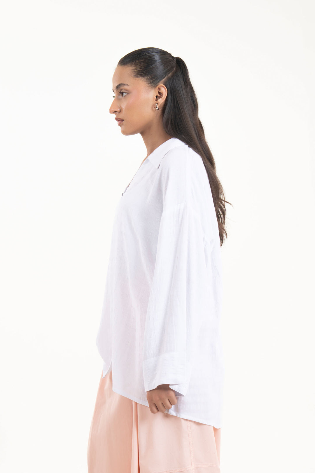 A-line Textured Shirt