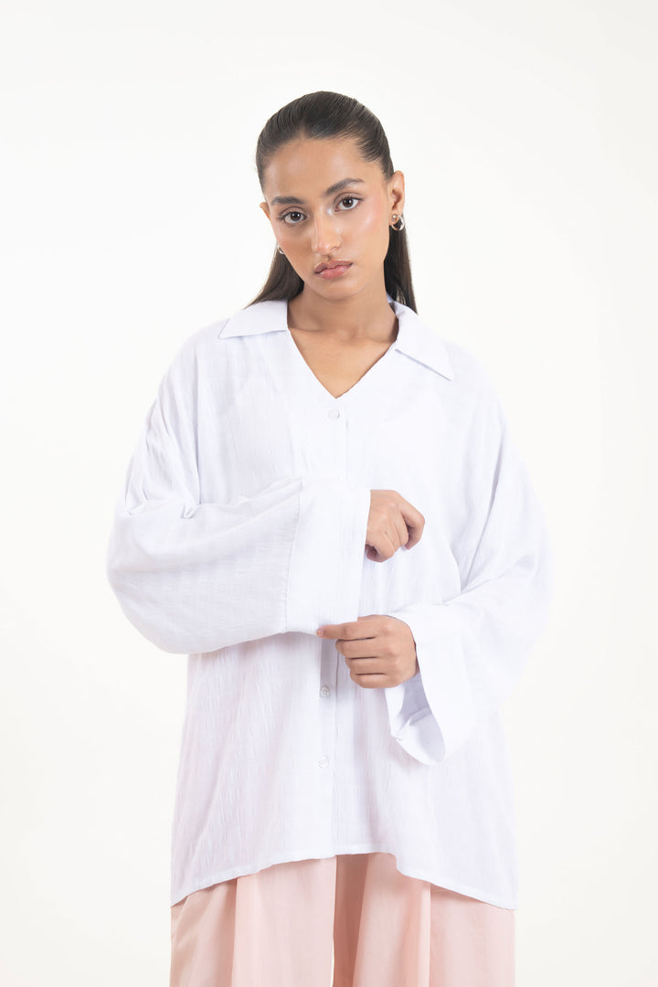 A-line Textured Shirt