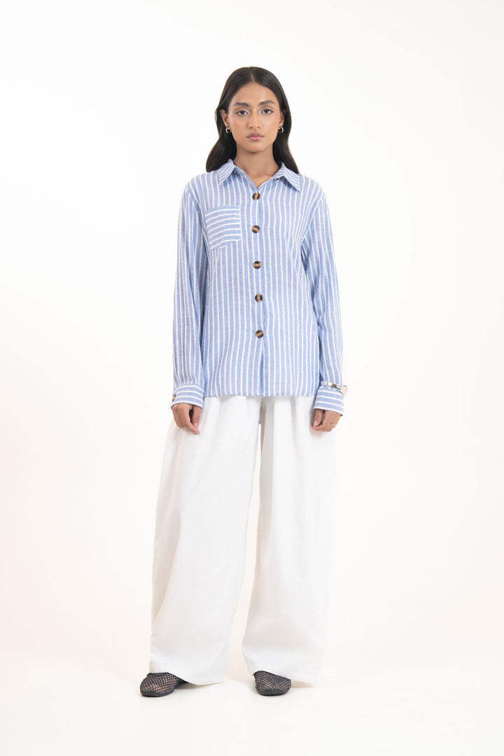 Stripe Button Down Shirt
