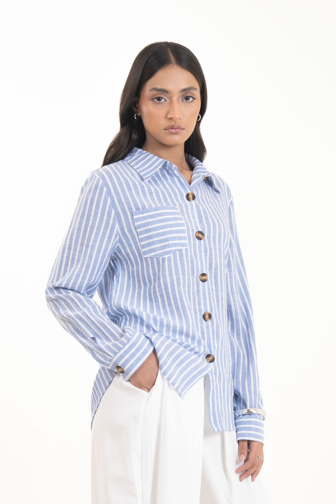 Stripe Button Down Shirt