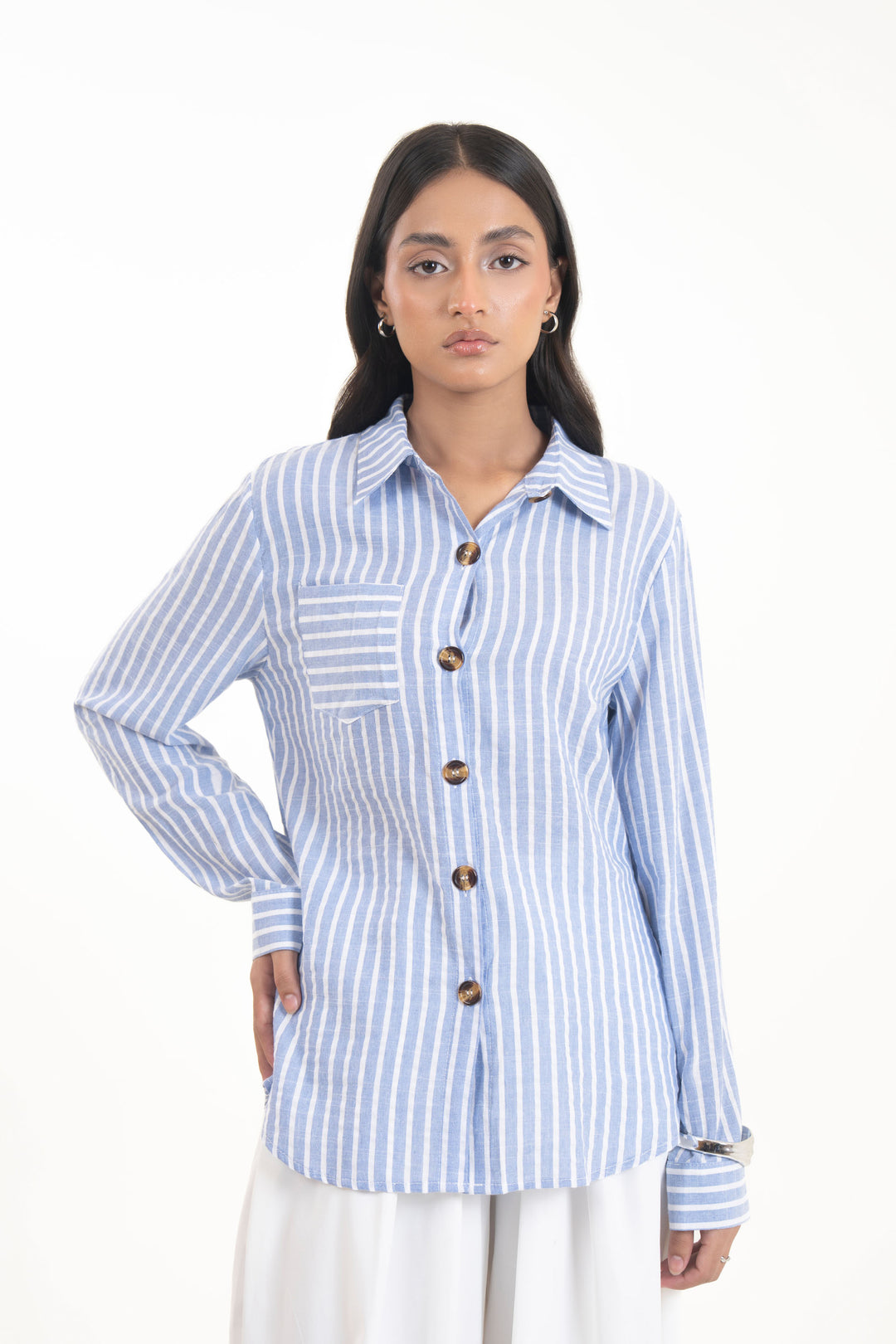 Stripe Button Down Shirt
