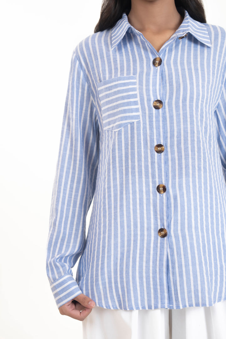 Stripe Button Down Shirt
