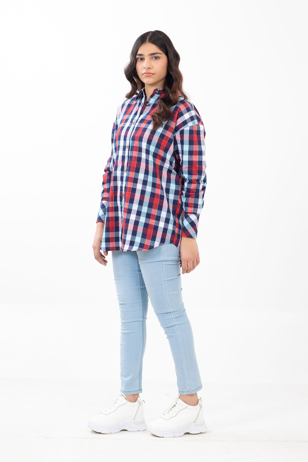 Check Button Down Shirt