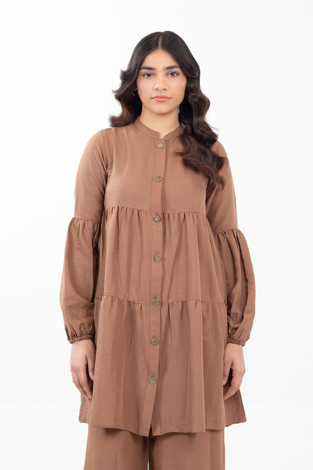 Long Shirt Co-ord Set