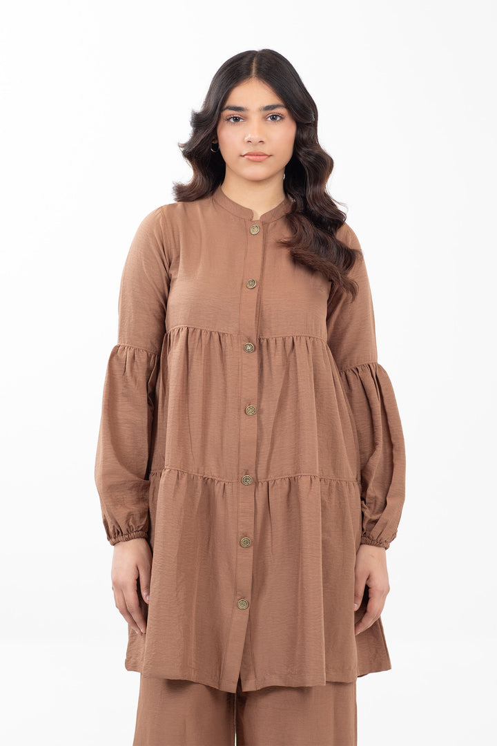 Long Shirt Co-ord Set