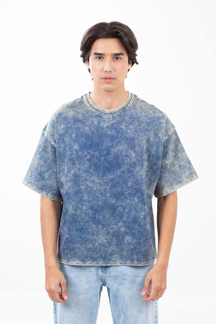 Boxy Fit Washed Tee