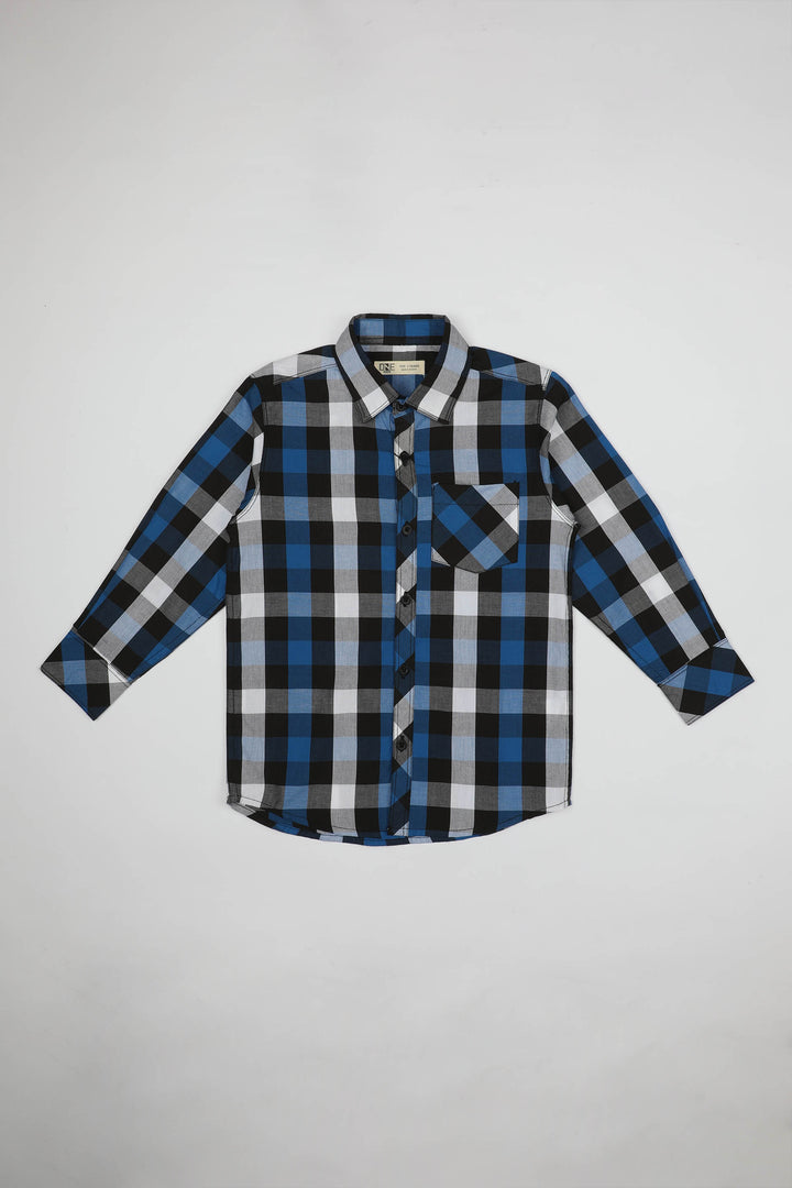 Check Shirt Black/Blue