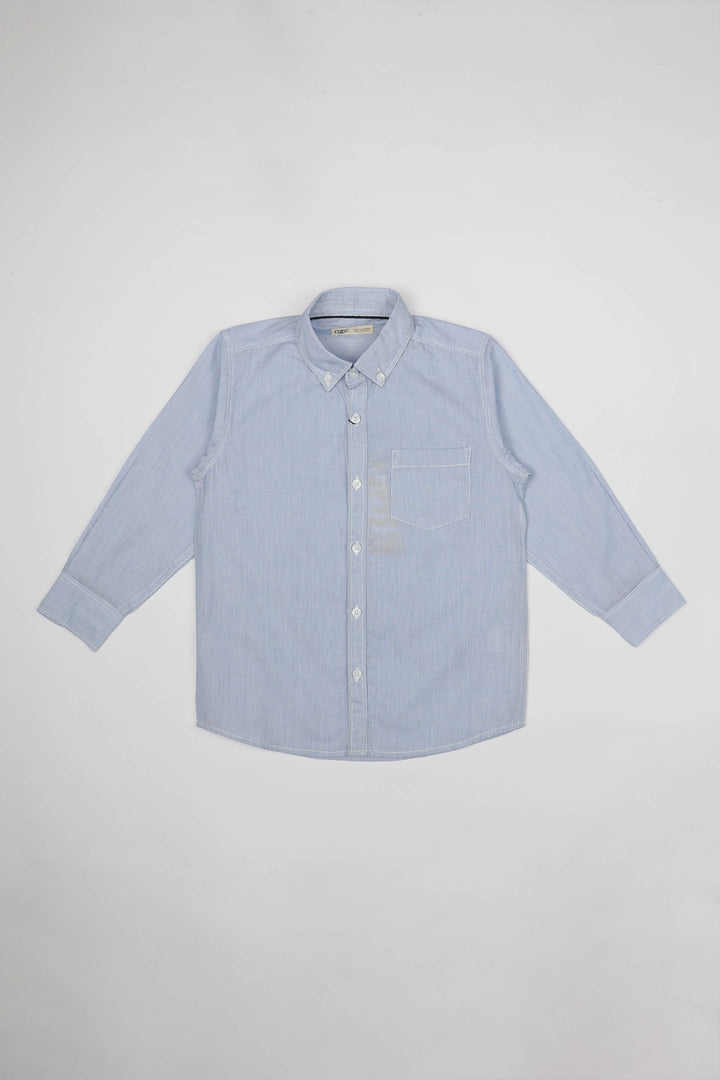 Textured Shirt Blue