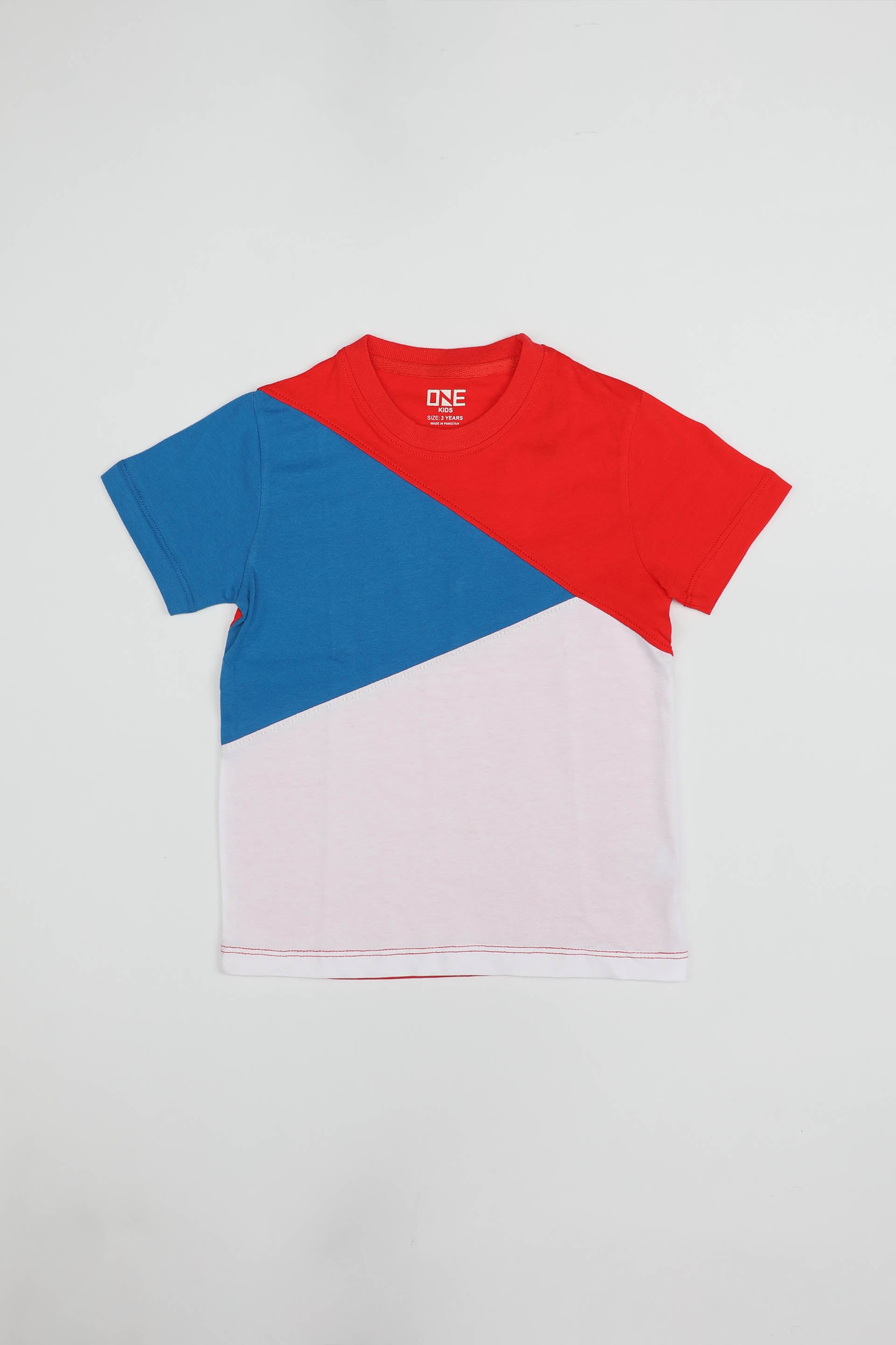 Panel Tee Red/White – ONE