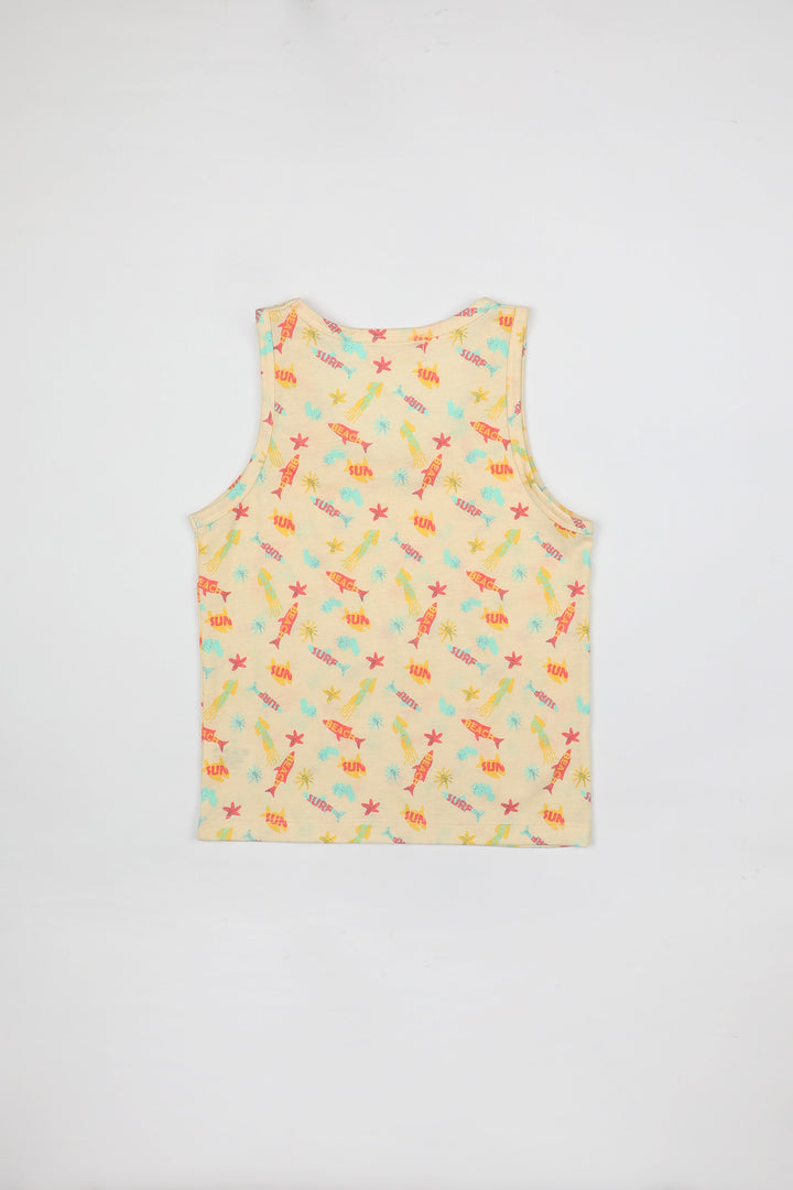 Surfer Vest Beige