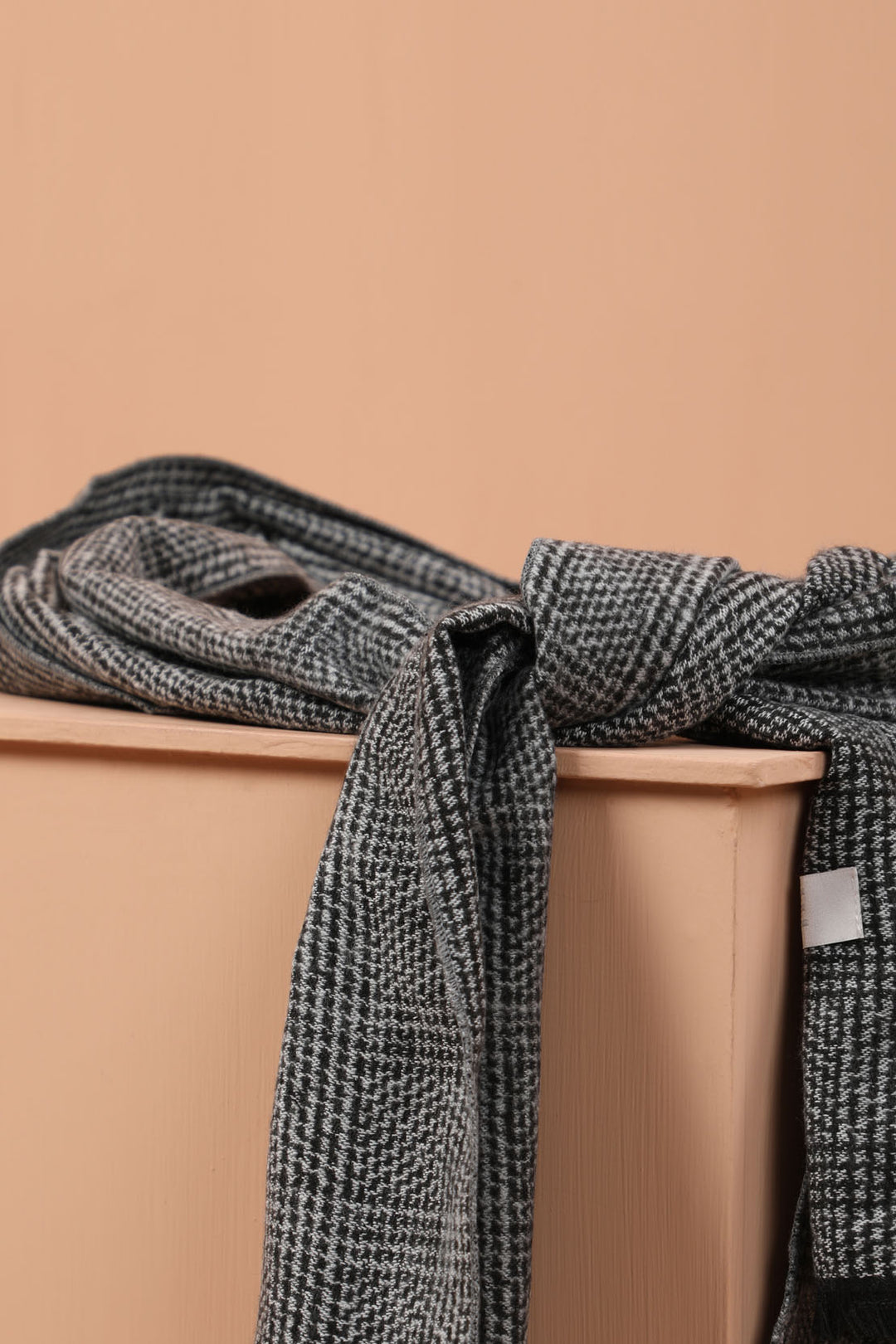 Check Scarf Light Grey (7274472571031)