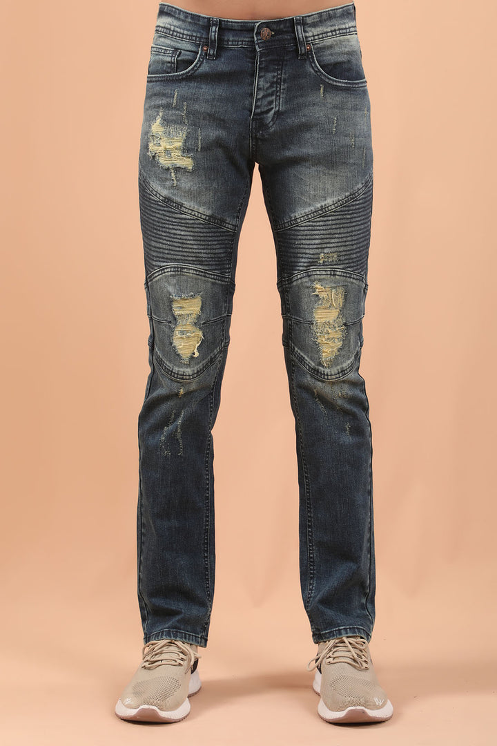 Biker Jeans Brown (7153629790359)