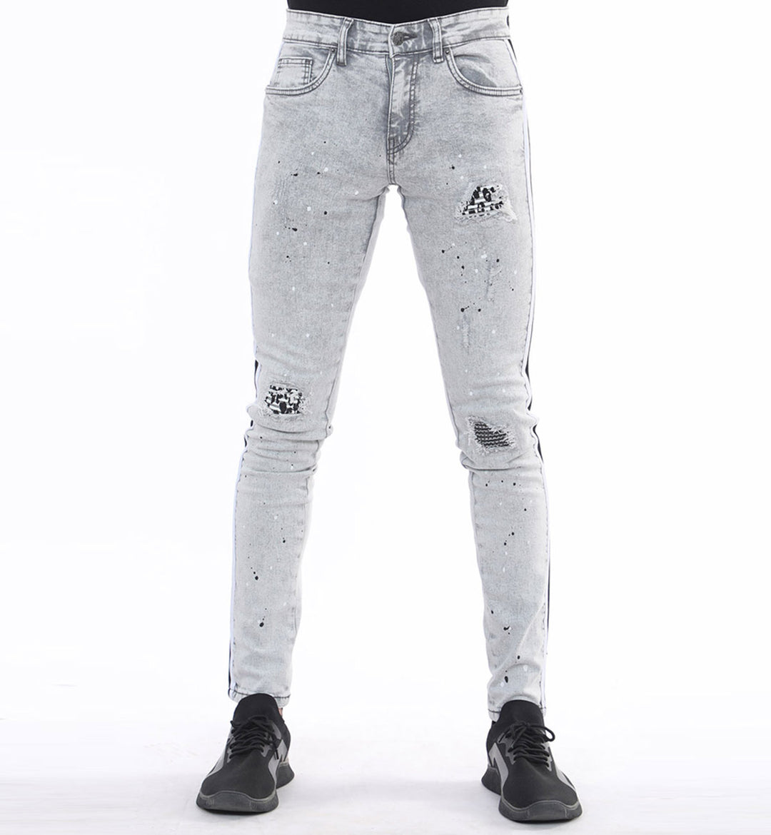 Taped & Ragged Grey (7540298121367)