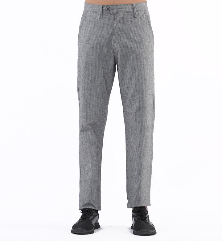 Textured Chinos Grey