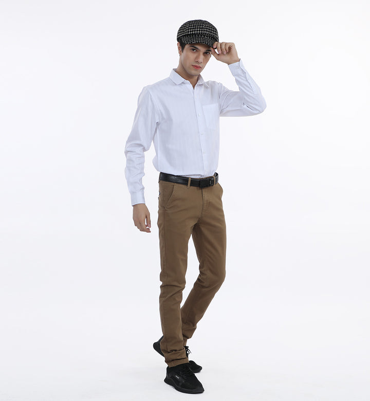 Slim Chinos Camel