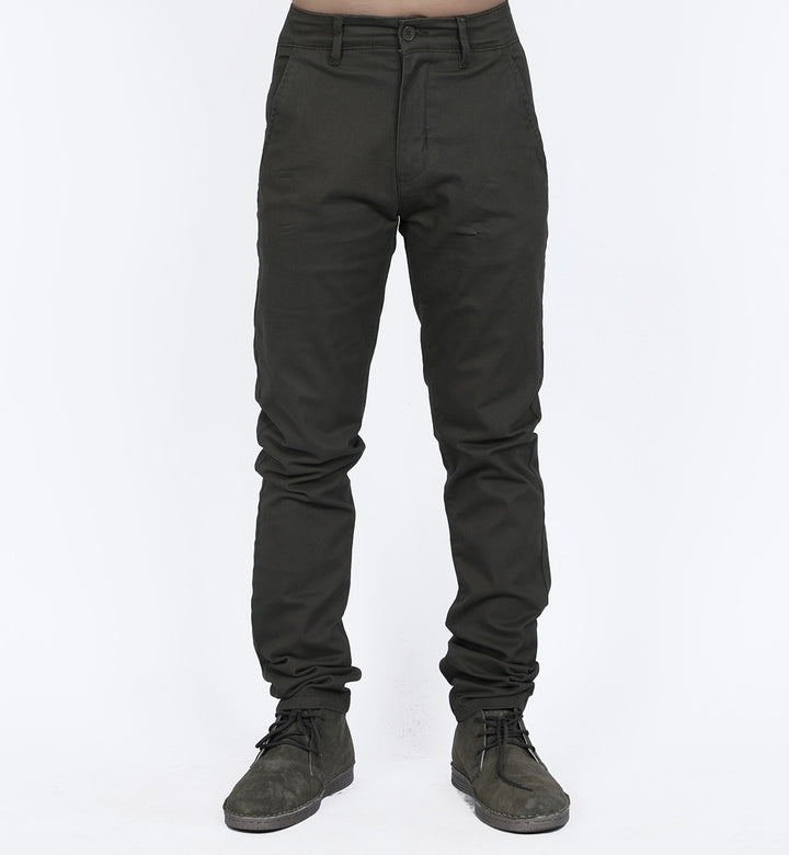 Slim Chinos Olive