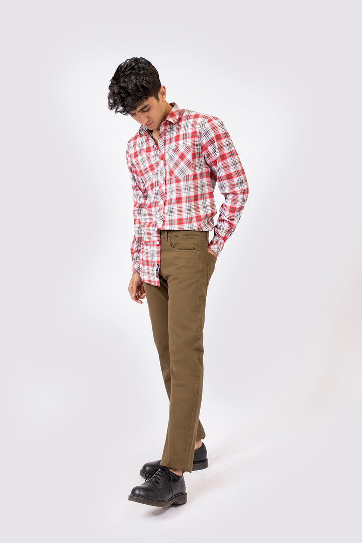 Five Pocket Pants Olive