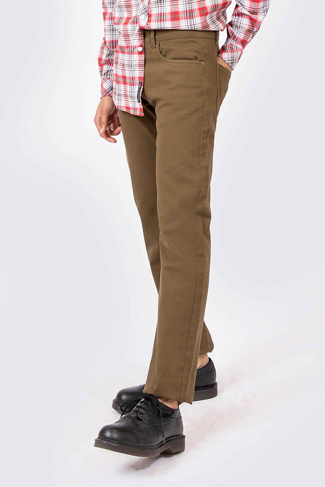 Five Pocket Pants Olive