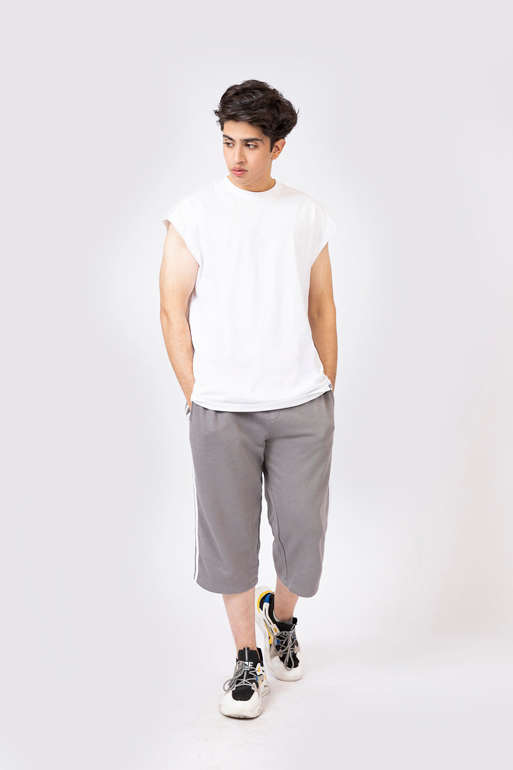 3-Quarter Shorts Grey