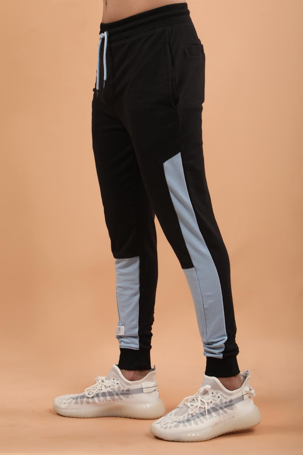 Paneled Track Pants Black (7311736930455)