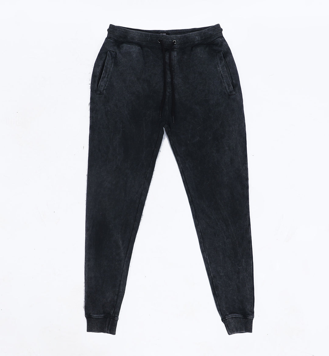 Washed Trackpants Black