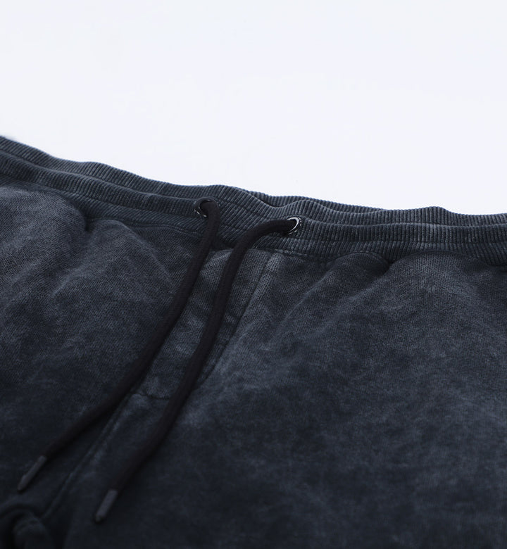 Washed Trackpants Black