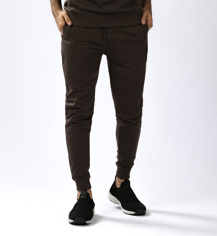 Graphic Track Pants Brown