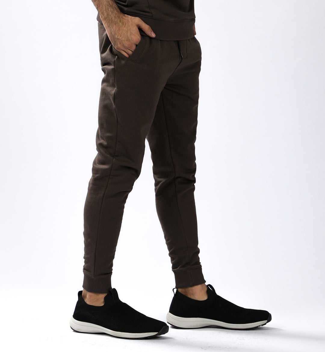 Graphic Track Pants Brown