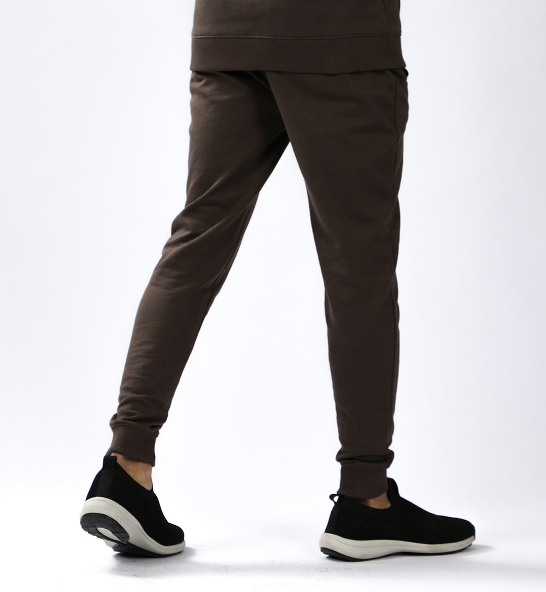 Graphic Track Pants Brown
