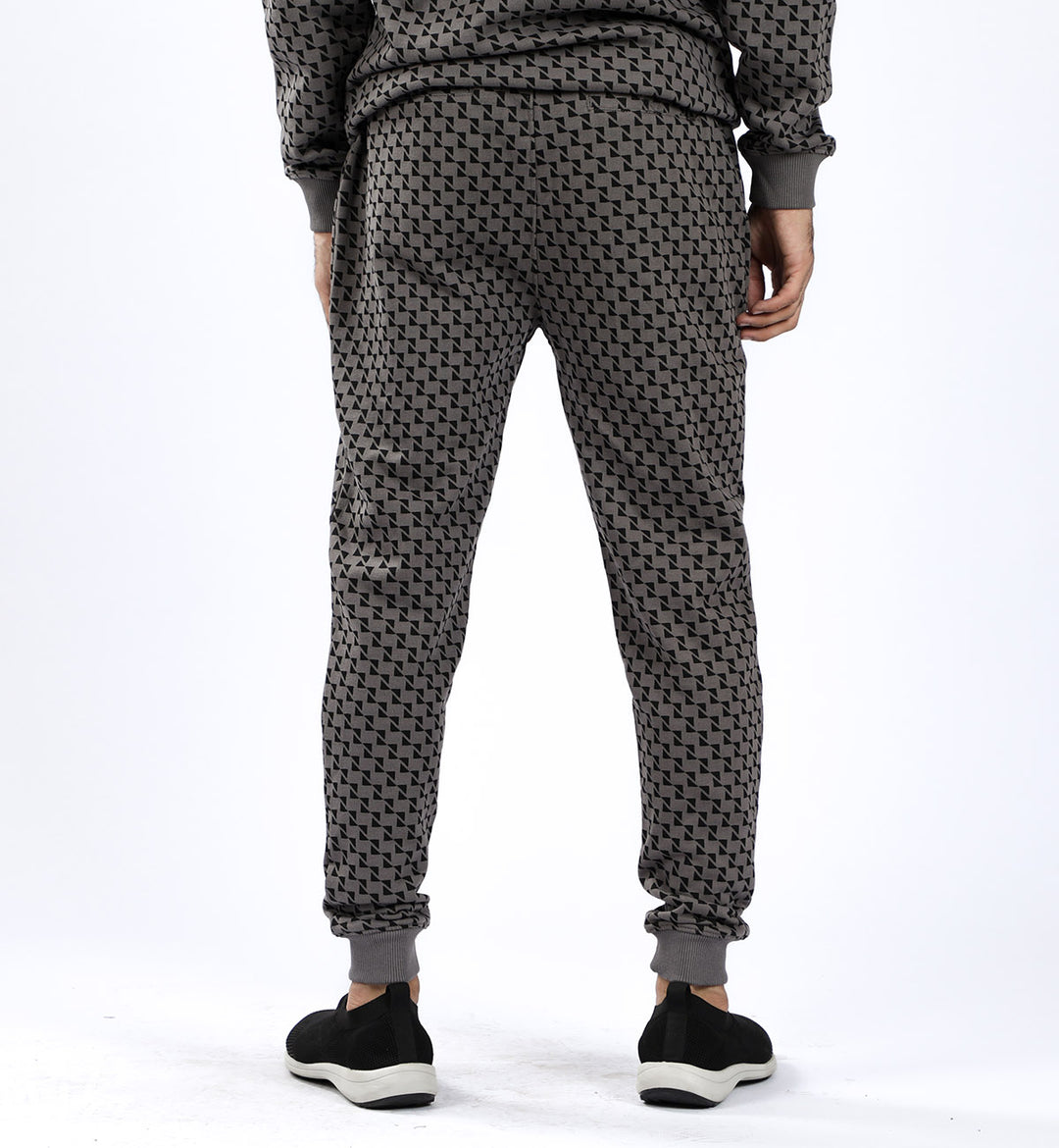 Printed Trackpants Grey