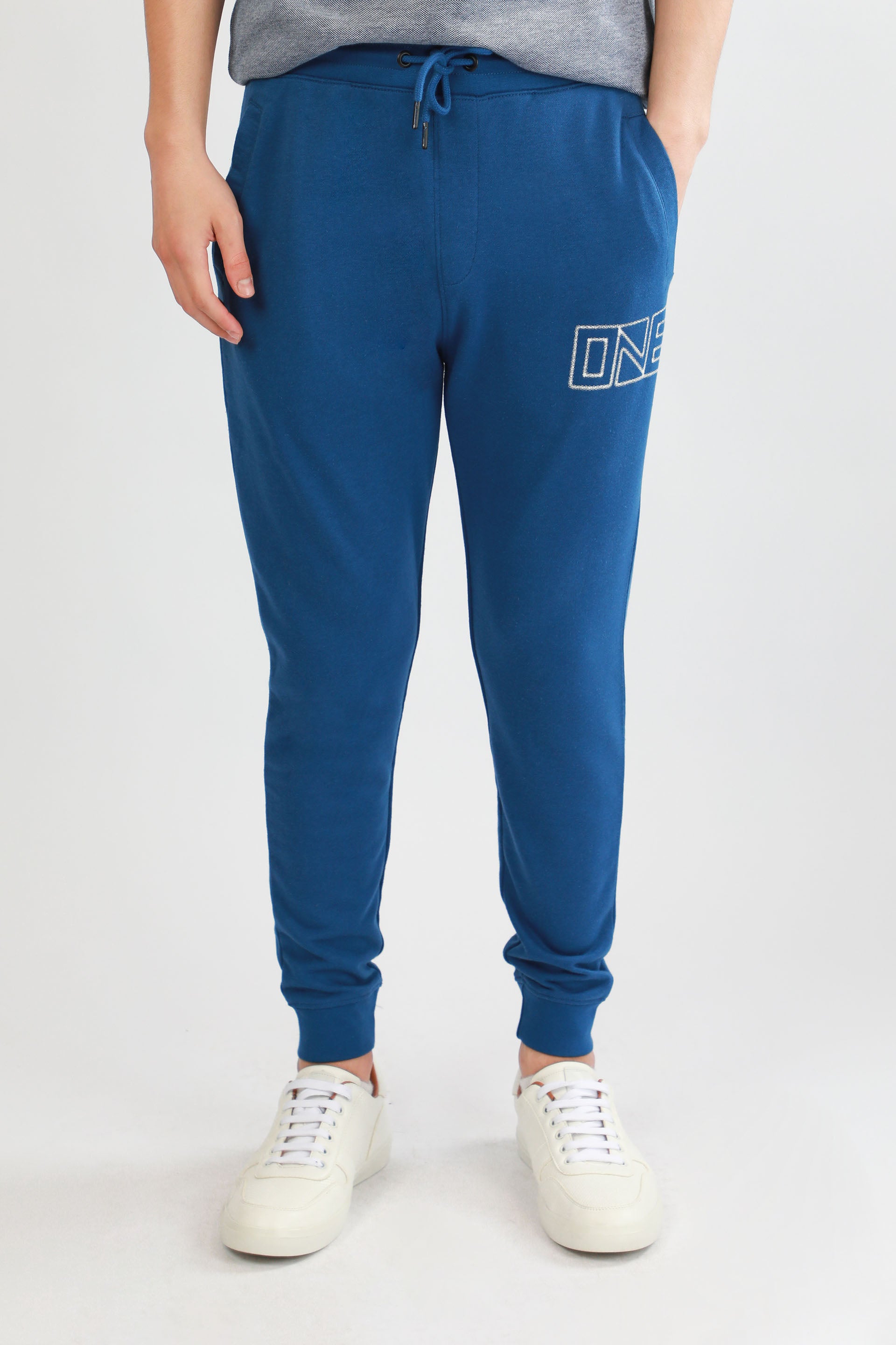 Graphic track online pants