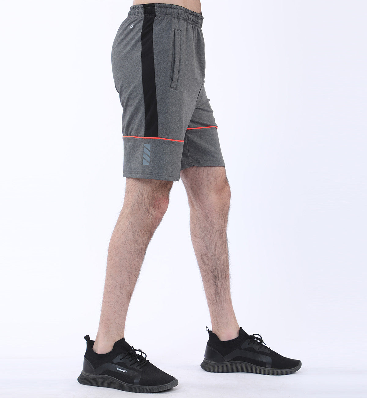 Paneled Shorts Grey (7606689890455)