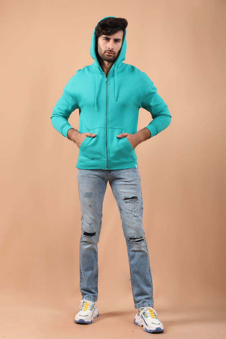 Basic Hoodie Teal (7231947309207)